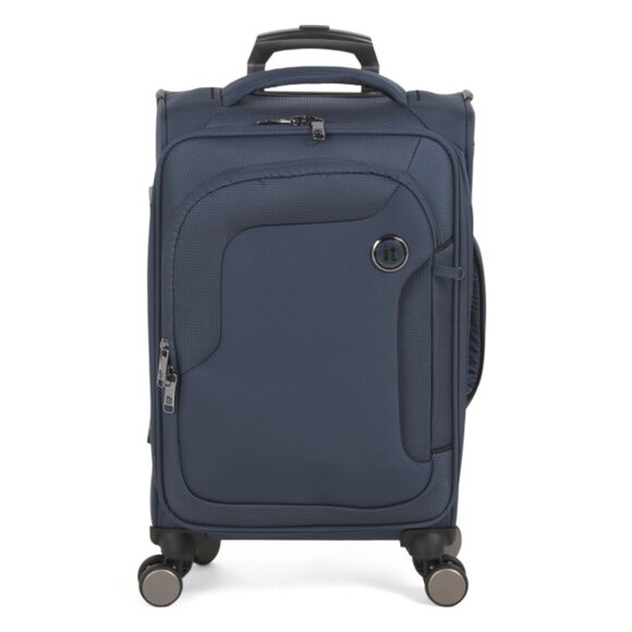IT LUGGAGE Indigo Night 22in Teleported Softside Carry-on Spinner - Picture 1 of 2